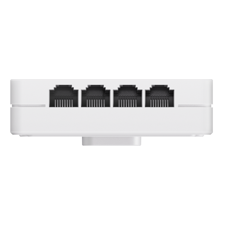 Punto de acceso WIFI 6  AX 2.4/5Ghz, 30dBm, 3dBi, x4 puerto Gb + 1x Gb trasero, 2x2 MIMO. L3 ROAMING.