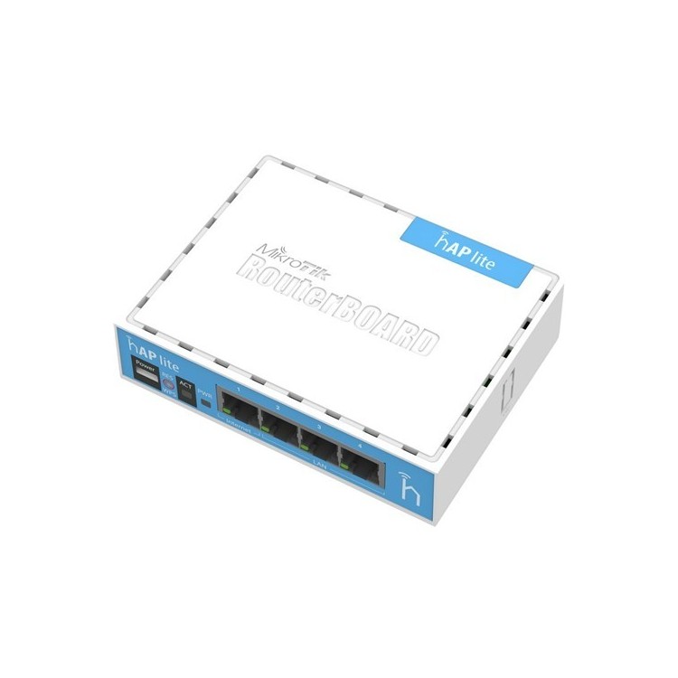 Router WiFi MikroTik hAP lite RB941-2nD - 2.4GHz