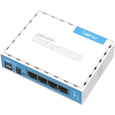 Router WiFi MikroTik hAP lite RB941-2nD - 2.4GHz