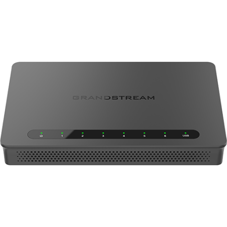 Router VPN Gigabit, x4 Gb configurables como WAN/LAN. 2x PoE Out y 1x PoE In, 2x SFP, 1x USB