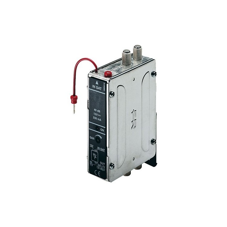 Amplificador mono canal FM, 45dB, 120dBuV