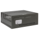 Caja fuerte especial para videograbador compatible con Rack 19" (1 U). Cerradura mecánica. Con ventilación y pasacables.