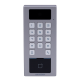 Control de acceso con cámara, IP65, IK09, para supervisión vía smartphone. Lector Mifare y teclado.