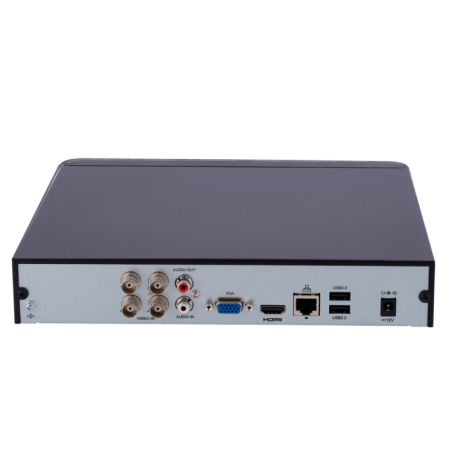 DVR 5 n1 de 4ch 5Mpx + 2IP hasta 4Mpx. H.265, 1 HDD.