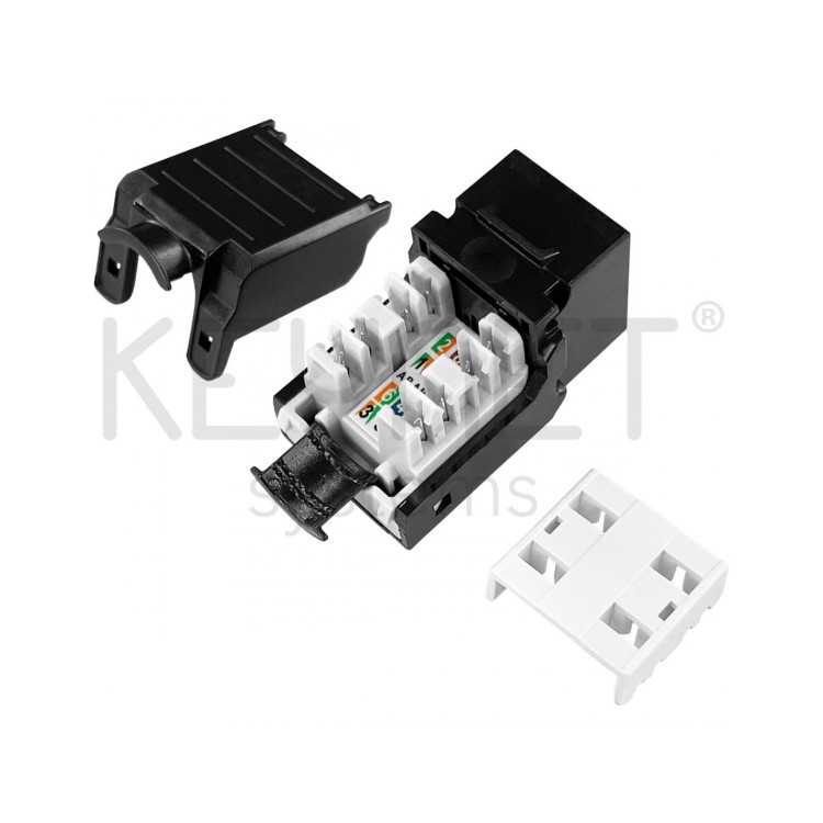 Keystone Cat 6A UTP 90° Toolless Keynet