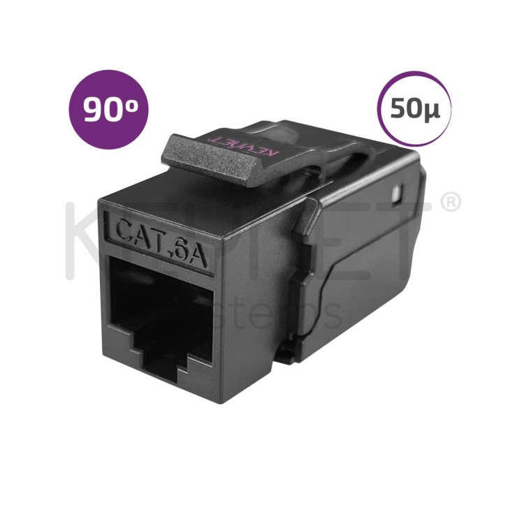 Keystone Cat 6A UTP 90° Toolless Keynet