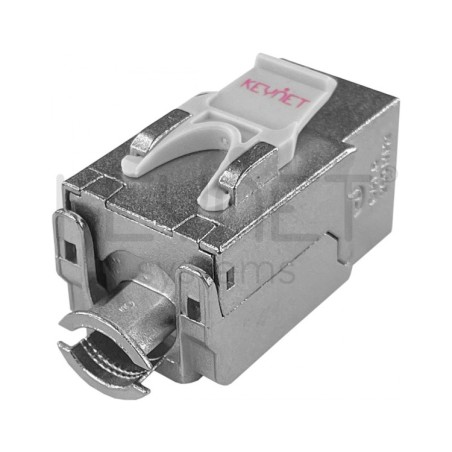 Keystone CAT 6A FTP 90º, Tooless (sin herramientas)