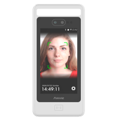 Control de Presencia y Acceso con sistema biométrico facial(con mascarilla) con dual sensor, tarjeta y PIN
