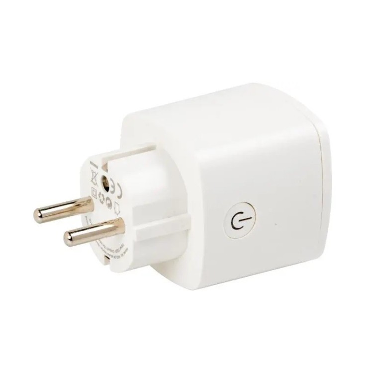 Enchufe inteligente AX PRO Hikvision DS-PSP1-WE - 10 A, 868 MHz, automatización