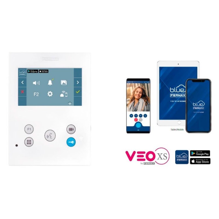 Monitor videoportero Fermax 9449 - 4.3", WiFi, DUOX 2 hilos, manos libres