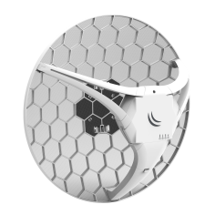 CPE MikroTik LHG R con antena 21 dBi y ranura miniPCI-e