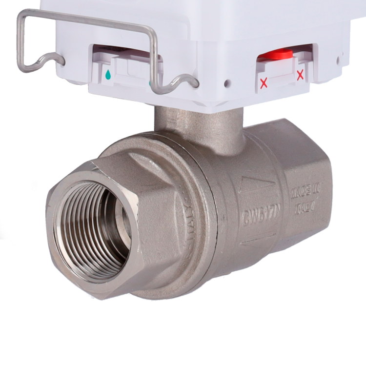Electroválvula de cierre de agua. Válvula Bonomi de 3/4" (DN 20)