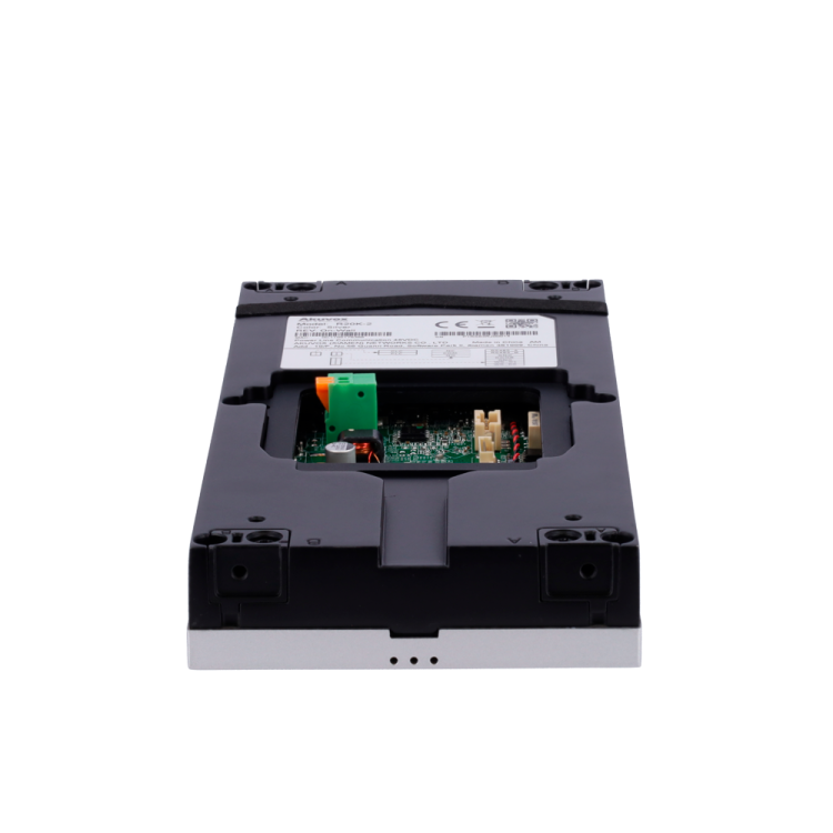 Placa videoportero 2 hilos, cámara 2Mpx,  lector tarjetas MF/EM, NFC y PIN, PoE, IP65