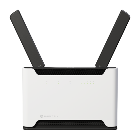 Router inalámbrico MikroTik Chateau LTE6 ax D53G-5HacD2HnD-TC&EG06-EA - LTE Cat.6, WiFi 6, 5×Gigabit, PoE