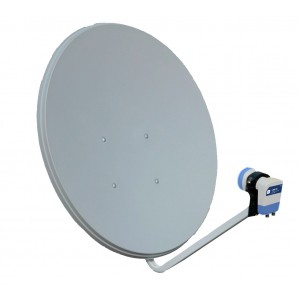 Antena Parabólica 99x90cms, 40,3dB (12,5Ghz).  Embalaje individual