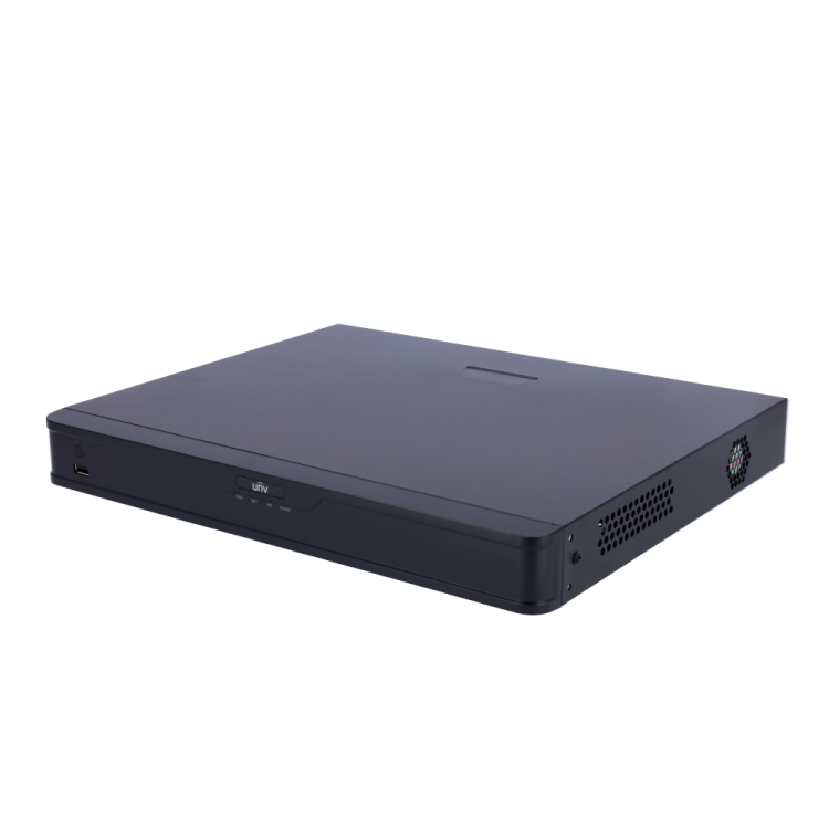 NVR 8ch IP PoE hasta 8Mpx, 160Mbps, Ultra H.265, 2 HDD
