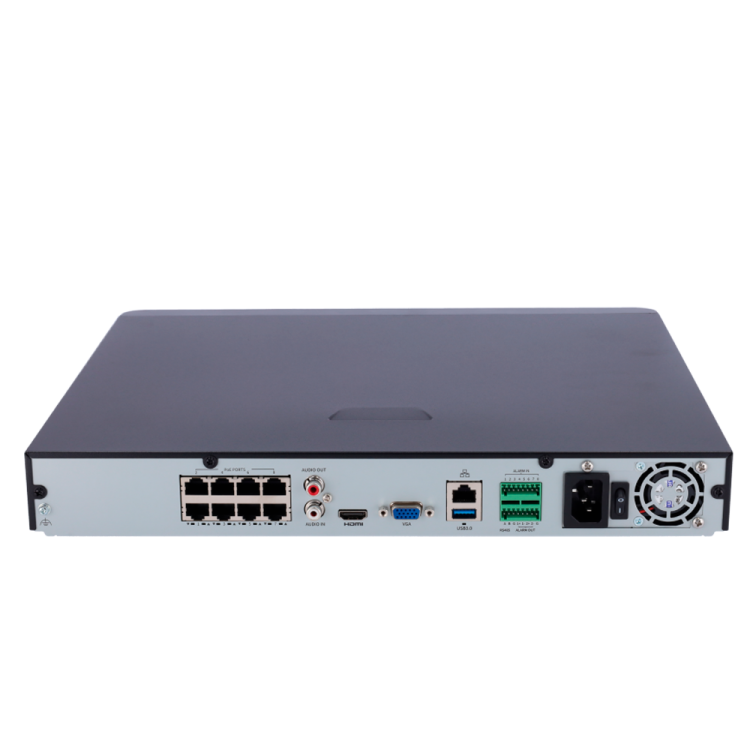 NVR IP UNIVIEW UV-NVR302-08E2-P8 - 8CH PoE 12MP