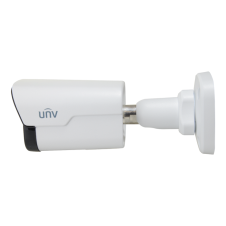 Cámara IP bullet, 4Mpx, IR 40mts, 1/3", 4mm. IP67, IA, micrófono integrado