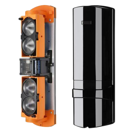 Pack barreras infrarrojas 4 haces 150m. Cableada