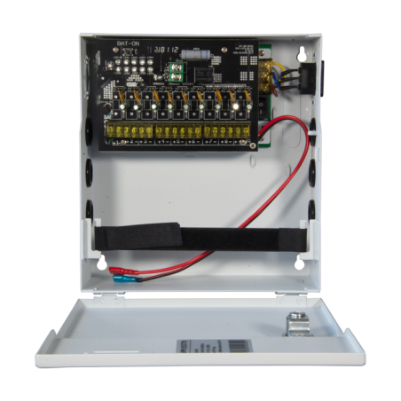 Fuente de alimentación 12V/10A, 9 salidas. 120W. UPS