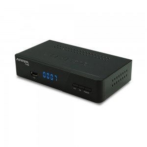 Receptor TDT DVB-T2 HEVC, HD, H.265, Dolby E-AC-3 sound. 1 USB, 1 SCART. 1HDMI. PVR and Timeshift.