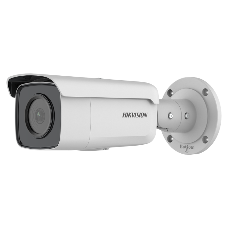 Cámara IP bullet, 4Mpx, IR 80mts, 2.8mm, H265+. PoE802,3af, IP67. MD2.0.