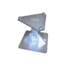Base basculante para torres de 360mm, tornillos W1! 1/2, Placa 397x10