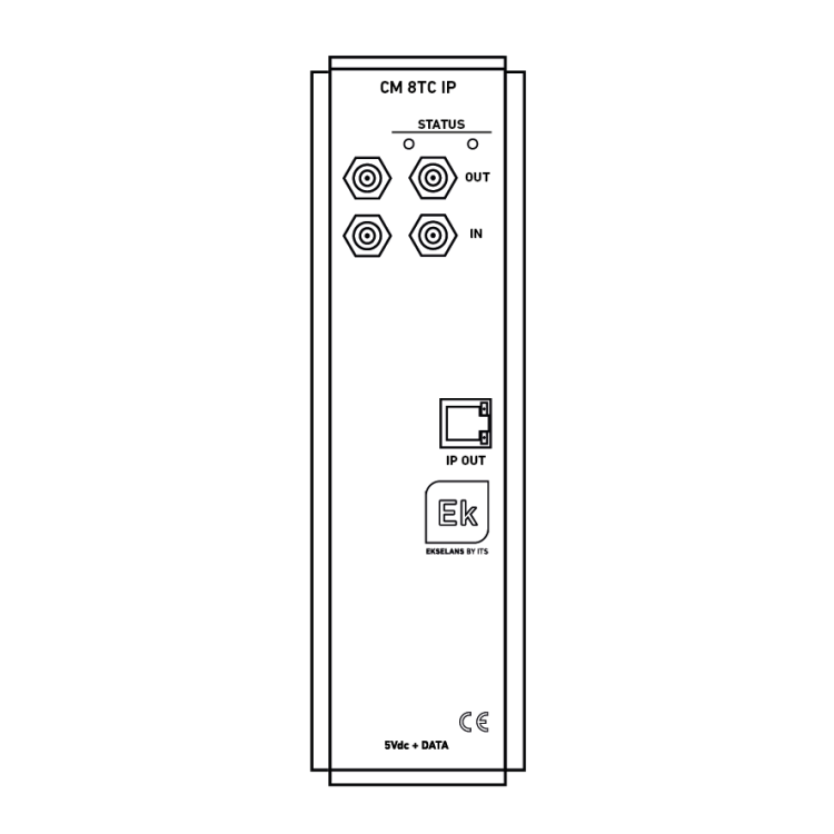 Transmodulador 8x DVB-T/T2/C a IP. Hasta 64 streams