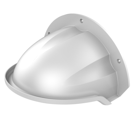 Carcasa protectora Hikvision DS-1250ZJ - Aleación aluminio y policarbonato, carga 2 kg, interior/exterior, compatible domos fij