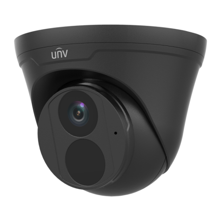 Cámara IP domo, 4Mpx, IR 30mts, 2.8mm, UltraH265, PoE802,3af, IP67. Color Negro