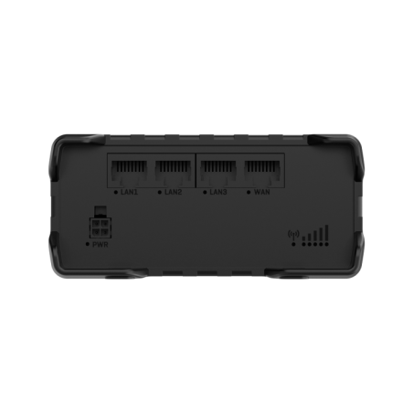 Router 4G Industrial 2,4Ghz x4 10/100, Dual SIM 4G (LTE) Cat 4 hasta 150Mbpsm 1x Entrada + 1x Salida Digital