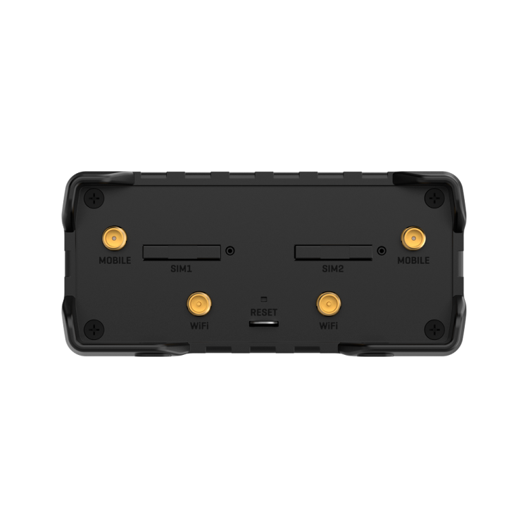 Router 4G Industrial 2,4Ghz x4 10/100, Dual SIM 4G (LTE) Cat 4 hasta 150Mbpsm 1x Entrada + 1x Salida Digital