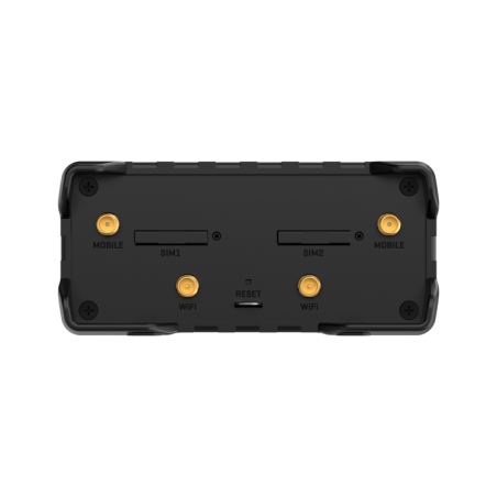 Router 4G Industrial 2,4Ghz x4 10/100, Dual SIM 4G (LTE) Cat 4 hasta 150Mbpsm 1x Entrada + 1x Salida Digital