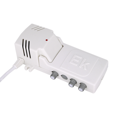 Amplificador de apartamento Ekselans AA 20 L2 - 20 dB, 2 salidas 104 dBµV, 47-694 MHz