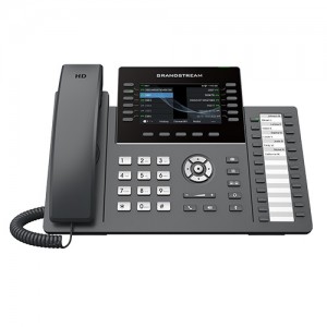 Teléfono IP 6 cuentas SIP, 12 líneas, cloud gratuito, Bluetooth, WiFi dual AC, Audio HD, pantalla LCD 4.3"