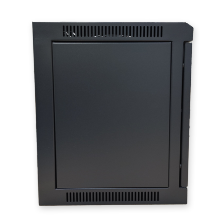 Rack de 10" 6U, F300 / AN500 / AL600mm, carga 10kg, vacío. Montado.