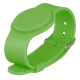 Pulsera MIFARE pasivo 13.56MHz ajustable color verde