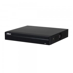 NVR 4ch IP PoE hasta 4K/8Mpx, 80/60Mbps, H.265+, 1 HDD