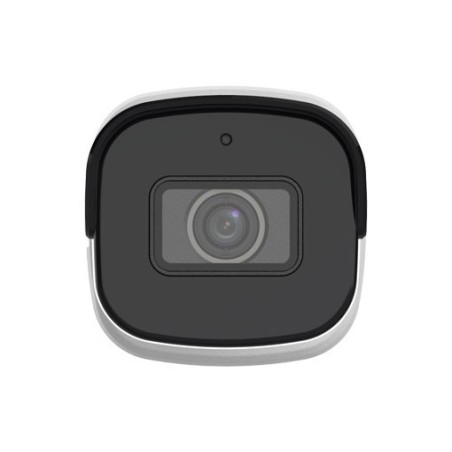Cámara IP bullet, 4Mpx, IR 40mts, 1/3", 2.8mm. IP67, IA, micrófono integrado