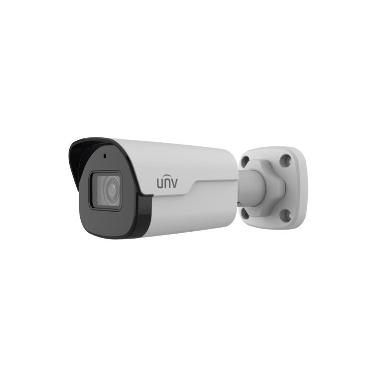Cámara IP bullet, 4Mpx, IR 40mts, 1/3", 2.8mm. IP67, IA, micrófono integrado