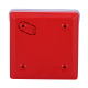 Botón manual de alarma de incendio. Protección contra pulsación accidental, alcance 1700mts