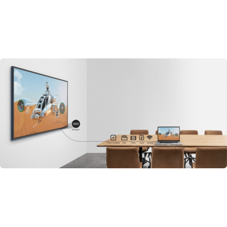 Pantalla comercial 75" 4K, Anti-reflejo, Android 11.0, Wifi, Altavoces 2x10W, 4G RAM, USB Wifi Wi-Fi 6 (802.11ax)