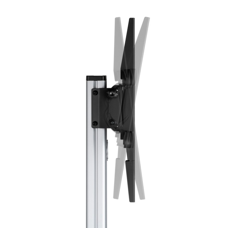 Soporte suelo con ruedas para Pantallas, TV y monitores de 37 a 86", hasta 50Kg. Con bandeja