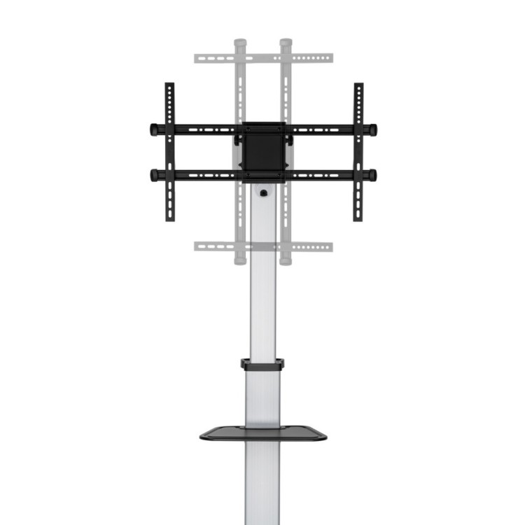 Soporte suelo con ruedas para Pantallas, TV y monitores de 37 a 86", hasta 50Kg. Con bandeja