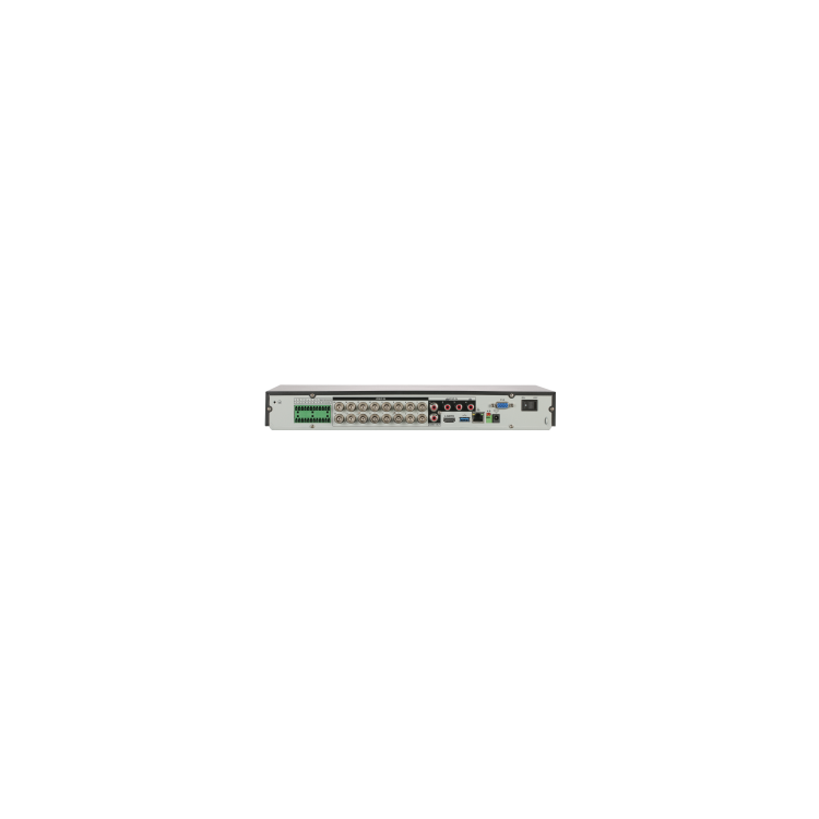 DVR 5 n1 de 16ch + 16 IP hasta 8Mpx. H.265+, 2 HDD