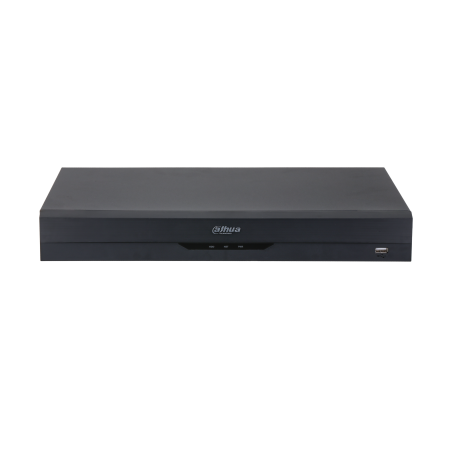 DVR 5 n1 de 16ch + 16 IP hasta 8Mpx. H.265+, 2 HDD