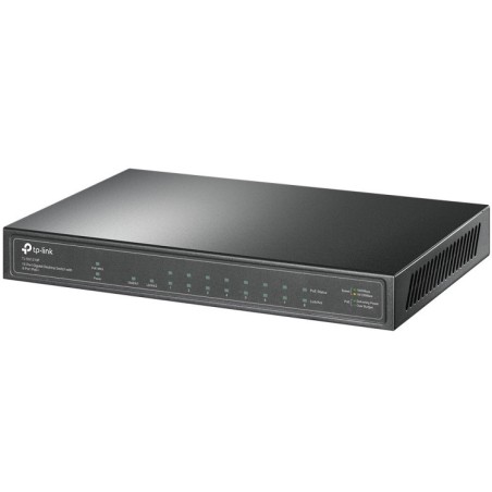 Switch no gestionable de x9 Gb (x8 POE+), x1 SFP, 63W