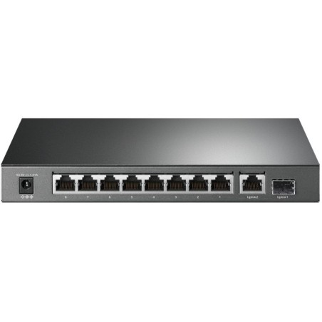 Switch no gestionable de x9 Gb (x8 POE+), x1 SFP, 63W