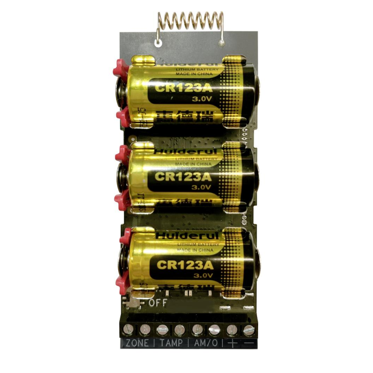 Transmisor inalámbrico AX PRO Hikvision DS-PM1-I1-WE - 1 entrada, 1 PGM, 868 MHz