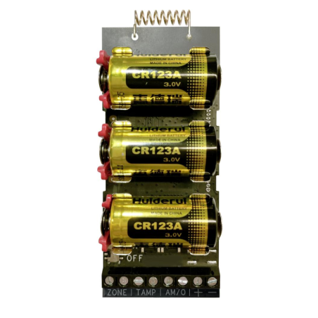 Transmisor inalámbrico AX PRO Hikvision DS-PM1-I1-WE - 1 entrada, 1 PGM, 868 MHz